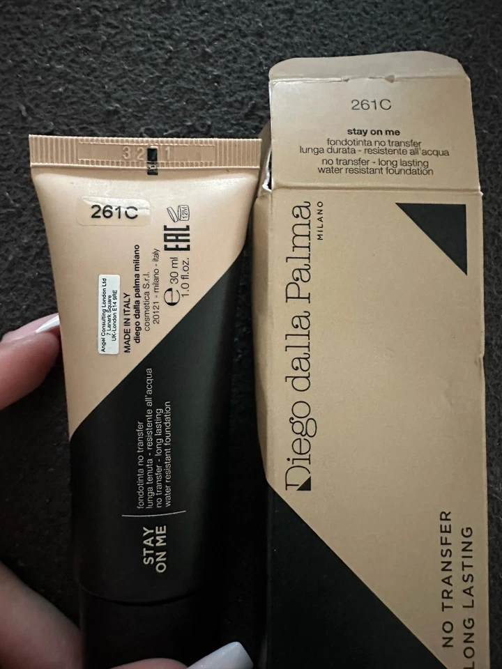 Diego Dalla Palma- Stay On Me -Foundation-  No Transfer - Long Lasting N.261C  - Bild 4 von 4
