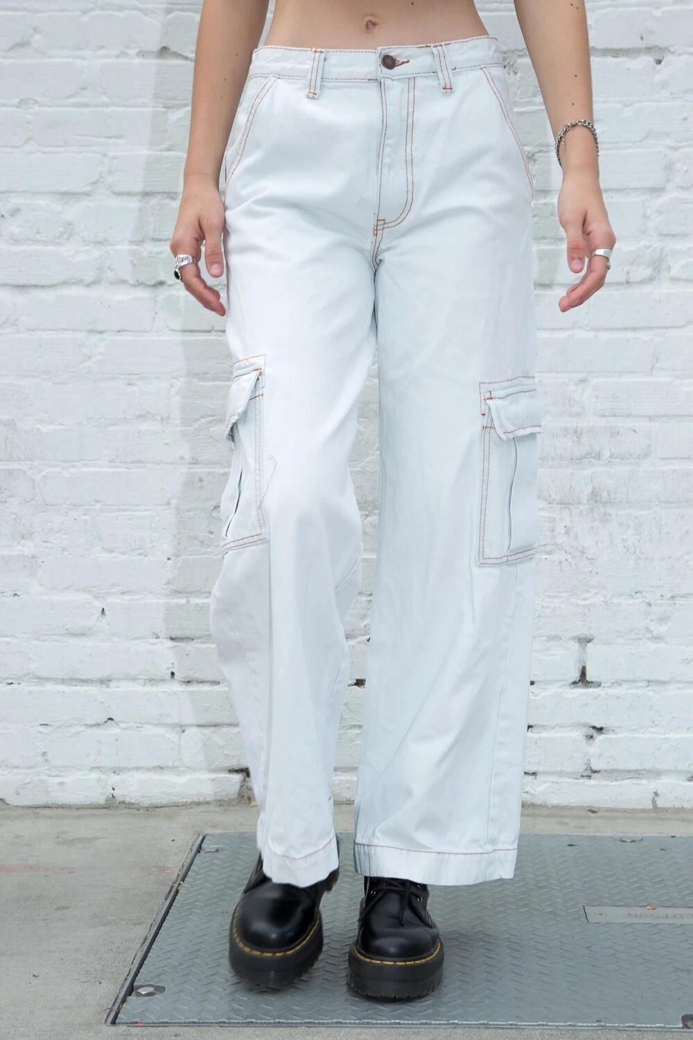 wide leg Tatum cargo jeans NWT 
