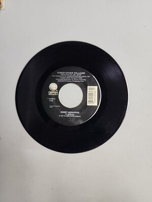 Christopher Williams - Sweet Memories - Geffen (45RPM 7 )(AA54) 