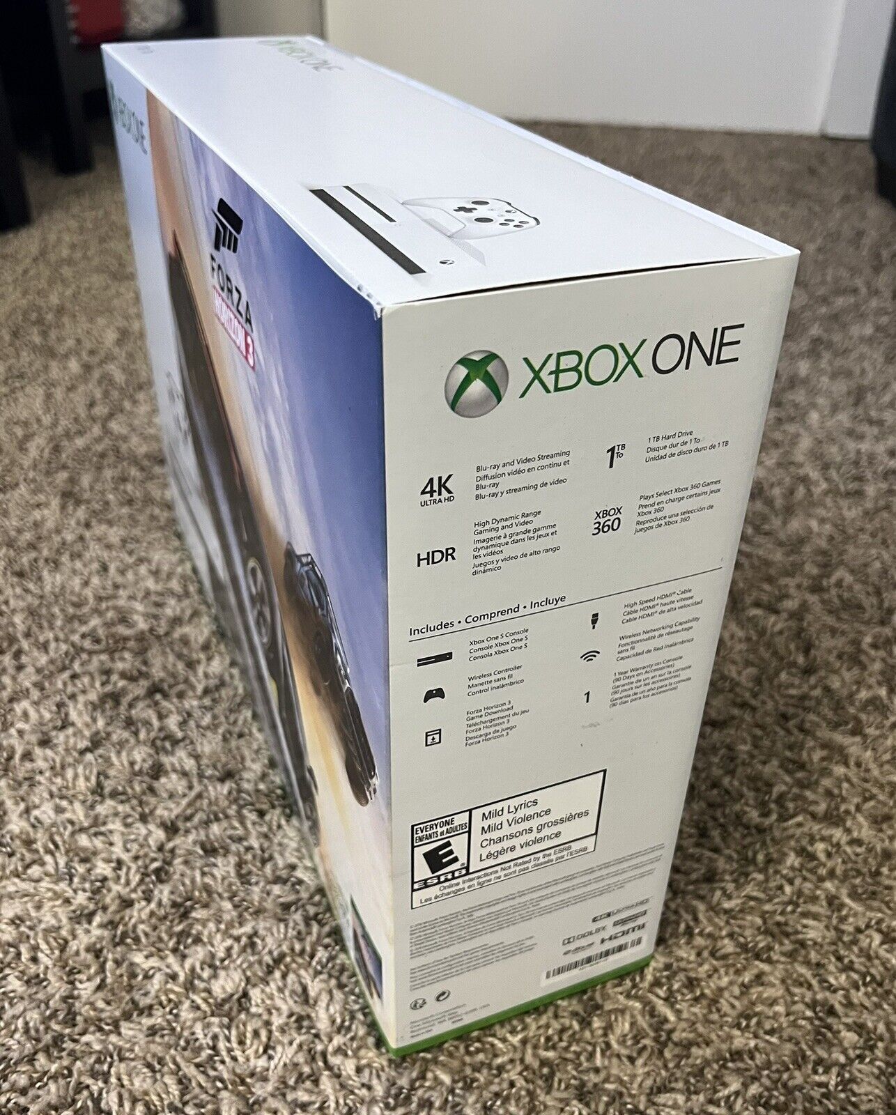 Microsoft Xbox One X - Console de jeux - 4K - HDR - 1 To HDD