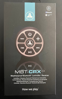 JL Audio MBT-CRXv3 V3 Bluetooth Marine Stereo Adapter MBT-CRX