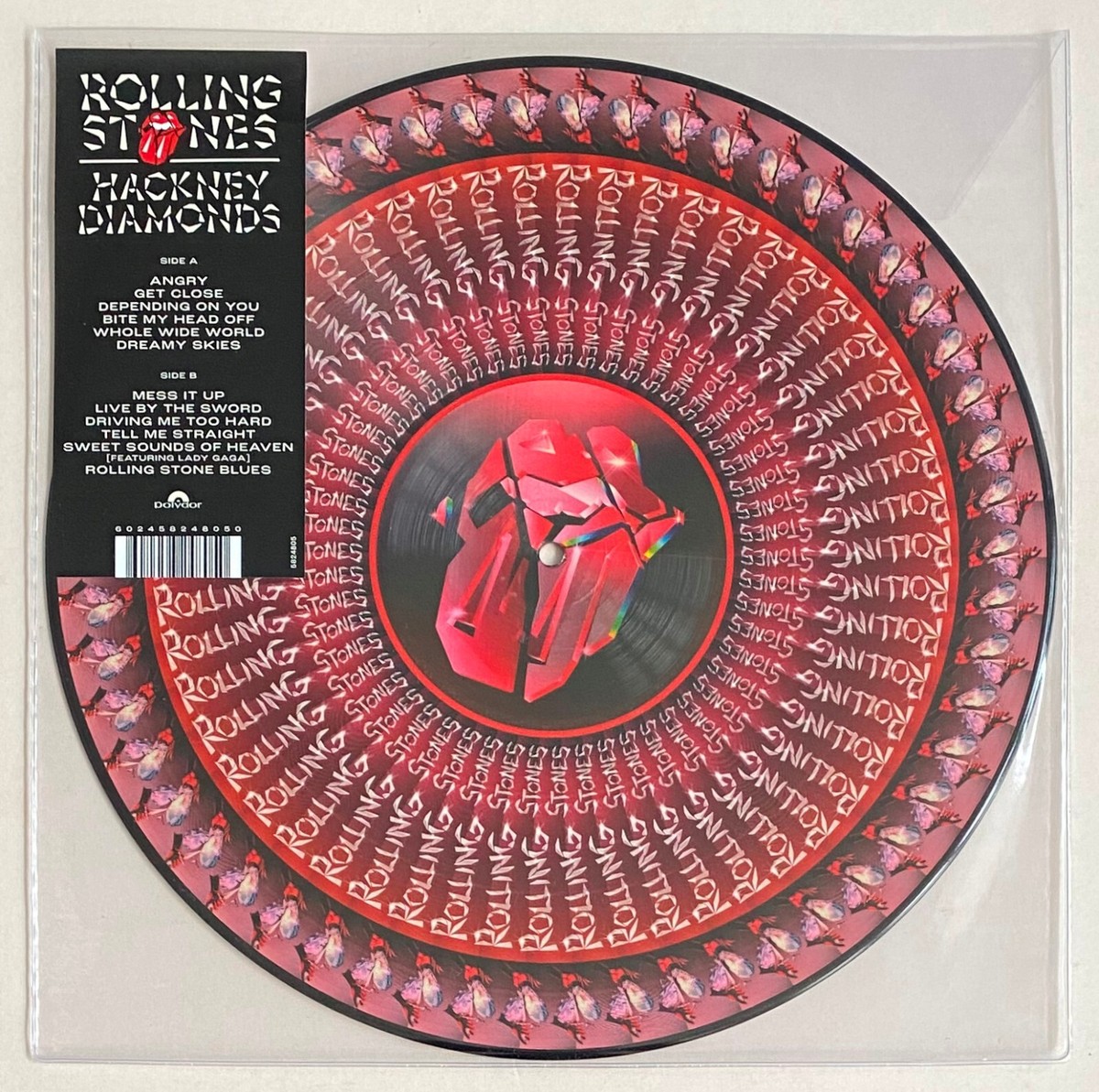 THE ROLLING STONES * HACKNEY DIAMONDS * LIMITED ZOETROPE PICTURE 