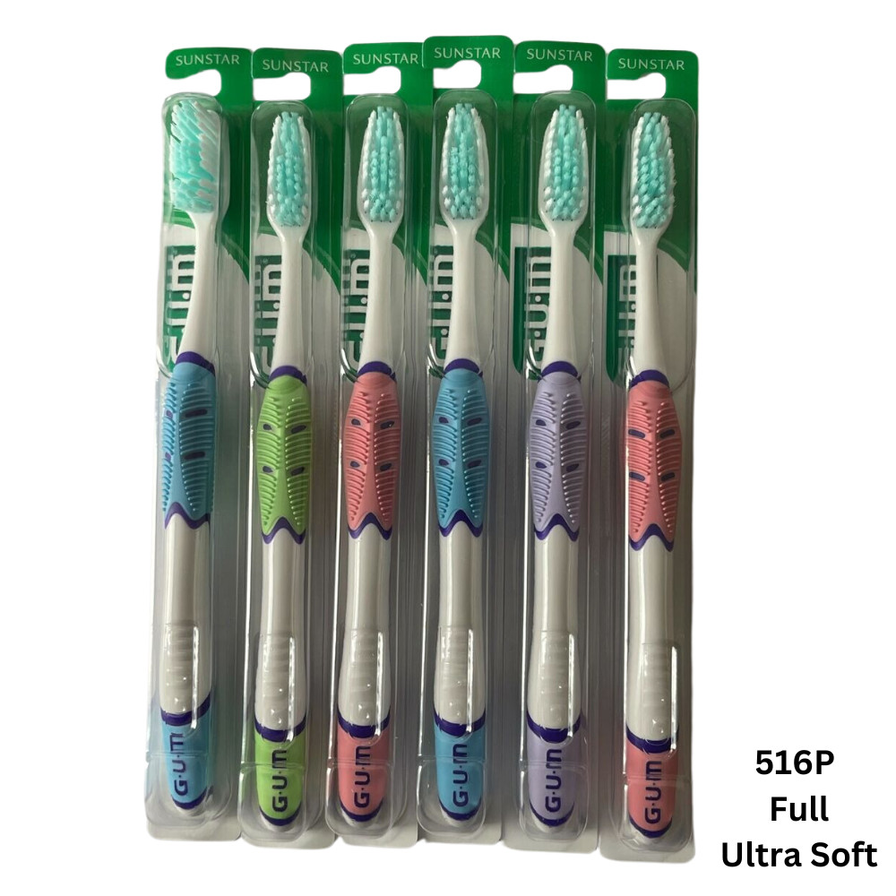516P GUM Technique Sensitive Care Toothbrush, Full Ultra Sof