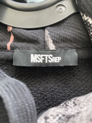 Sweat à Capuche MSFTSrep Astrosquiggle Jaden Smith – Taille S – Noir