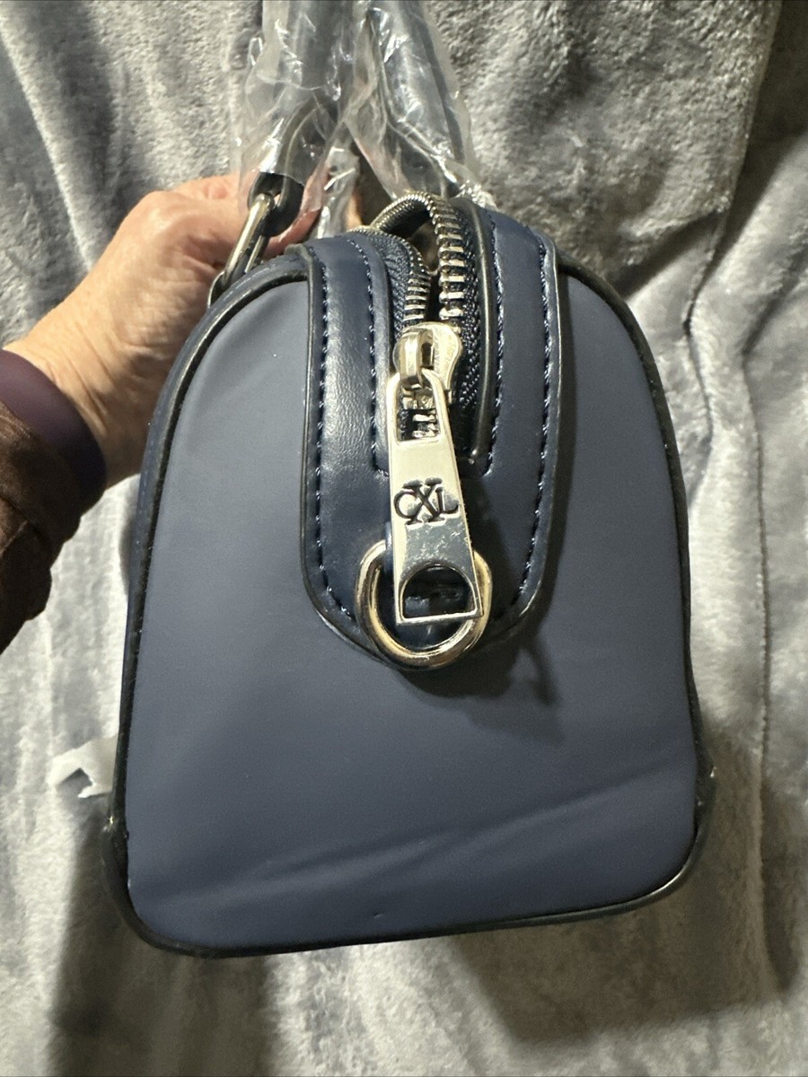 CXL by Christian Lacroix Mico Barrel Bag Navy NWT MSRP $98