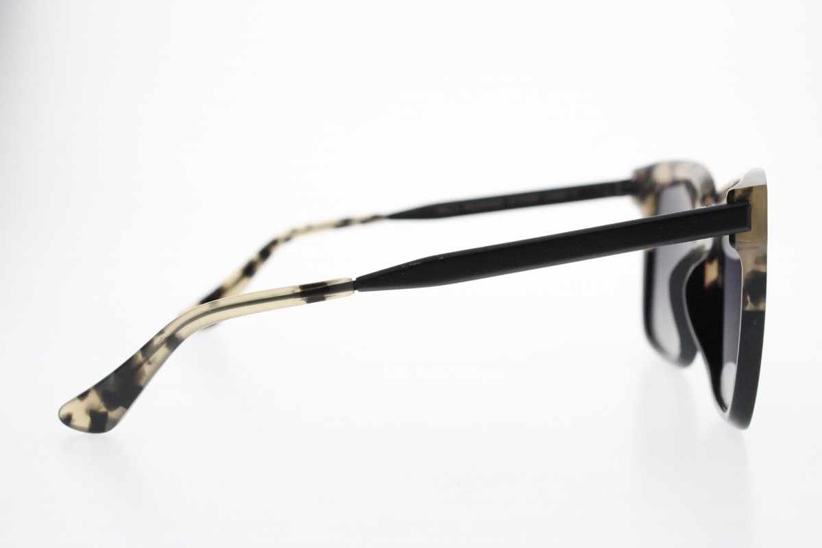 DIFF Eyewear Bella Polarized Sunglasses Gray Tortoise Black Gradient GF-GG10P Diff BELLA Polarized GF-GG10P Sunglasses Tortoise Matte  main image 3