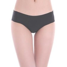 Women Seamless Invisible Lingerie Briefs Soft Cotton Spandex Underwear Panties 