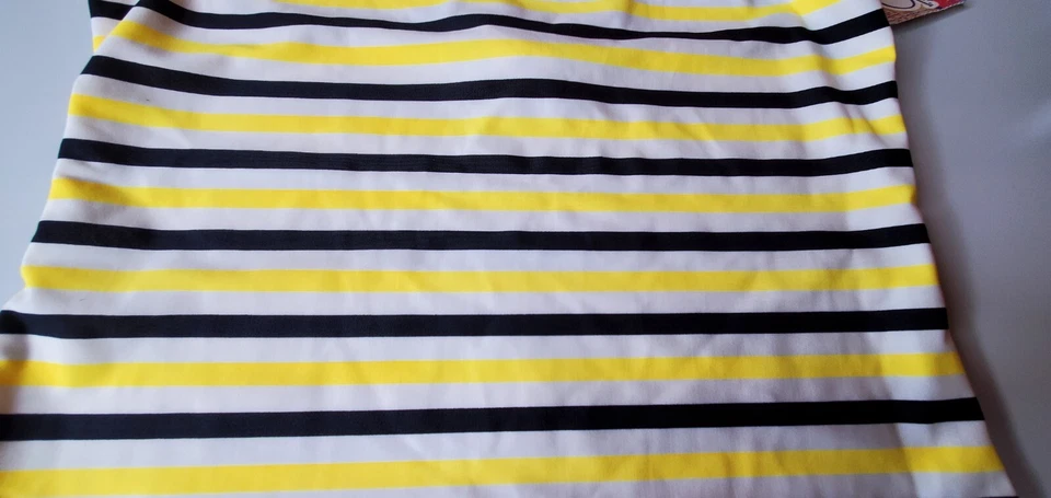 OP Tankini Negro Y Amarillo Niñas 14/16 Traje De Baño Nuevo Con Etiquetas Vacaciones Piscina Playa Foto 3 de 4