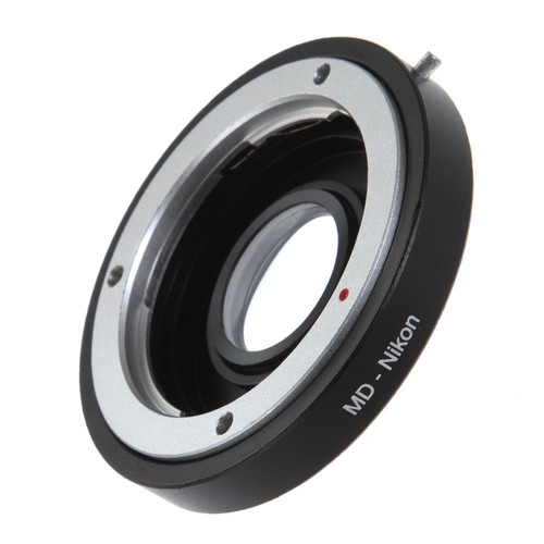 Adapter Ring For Minolta MD/MC Lens to Nikon F AI Mount Camera w/ Optical Glass - Picture 4 of 8