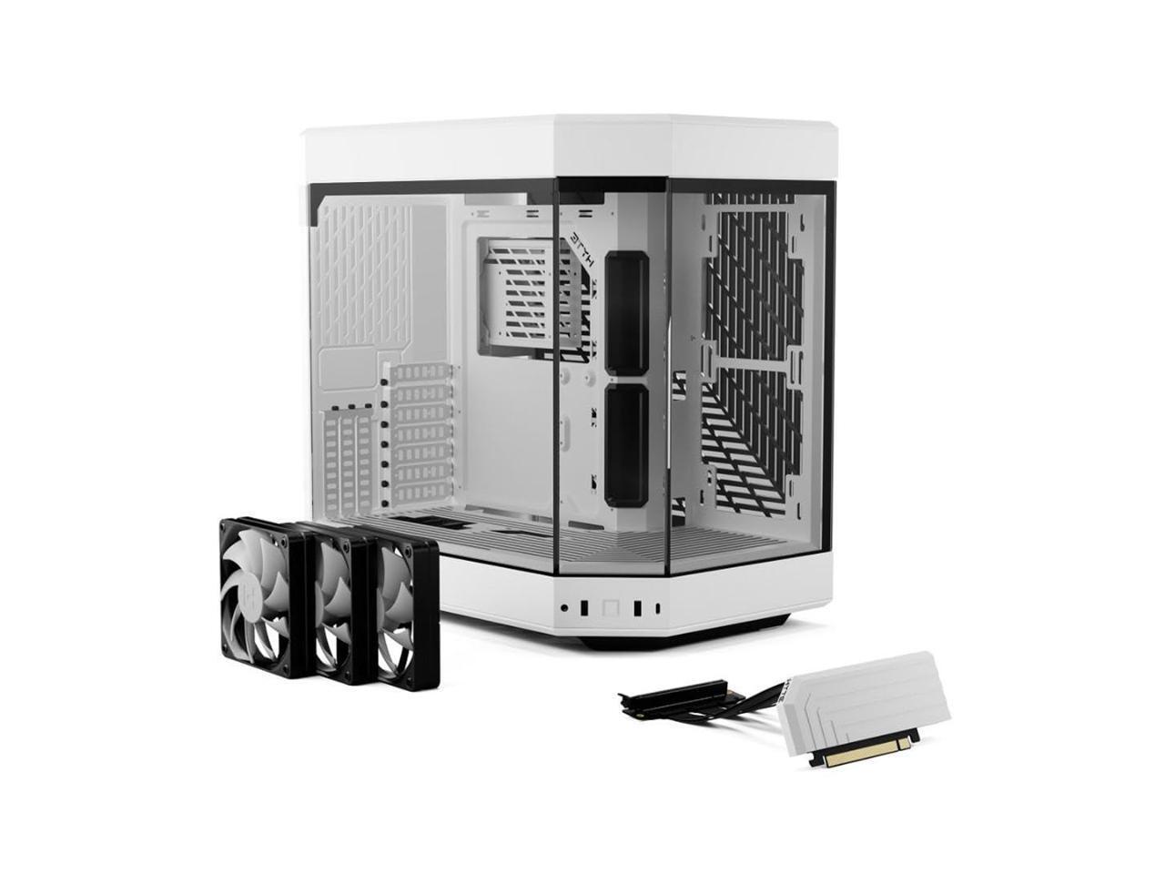 HYTE Y60 Современный эстетичный двухкамерный корпус Mid-Tower ATX Co с панорамным закаленным стеклом