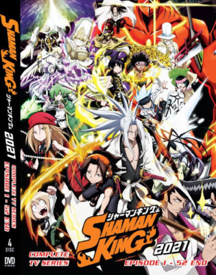 DVD ANIME SHAMAN KING 2021 KOMPLETTE TV SERIE VOL.1-52END REG ALLE ENGLISCH D...