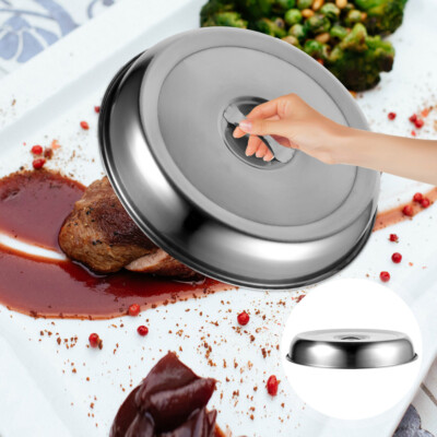 2x Stainless Steel Round Steam Dome Melting Dome Cover Flattop