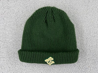 Mr Natural Beanie Toque Adult One Size Green Knit Snow Ski  display picture 3