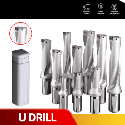 Drill Bites Insert Drill Metal Drill Bits 13mm-50mm Depth 2D4D Indexable U Drill