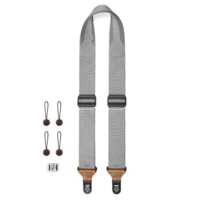 Peak Design Slide Ash Grau Kameragurt Nackengurt Slinggurt Schultergurt für DSLR