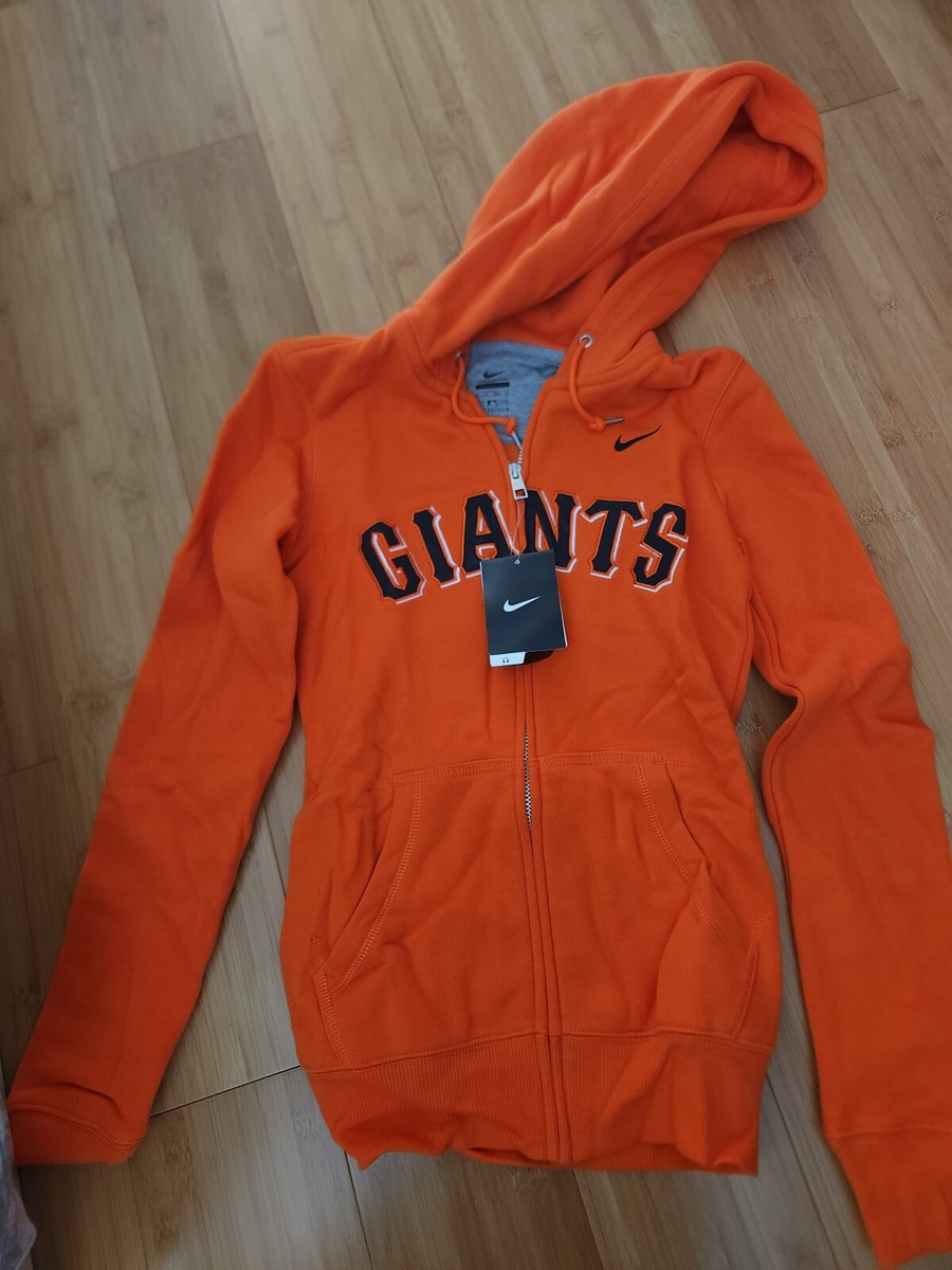 売れ筋商品|||ナイキ カットソー トップス レディース Women's Orange San Francisco Giants Full-Zip Hoodie Orange Women's San Francisco Giants Nike MLB Baseball Zip Hoodie