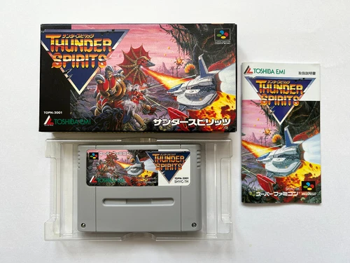 Thunder Spirits Super Famicom SFC SNES Japan 5/2/25