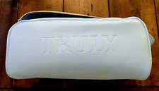 Truly Beauty LIGHT BLUE Signature Vanity Case, Skincare Travel Case, Make up Bag