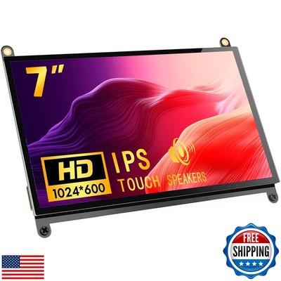 ApexMaker 7 inch Screen for Raspberry Pi, Touchscreen Monitor, 1024X600 Upgra