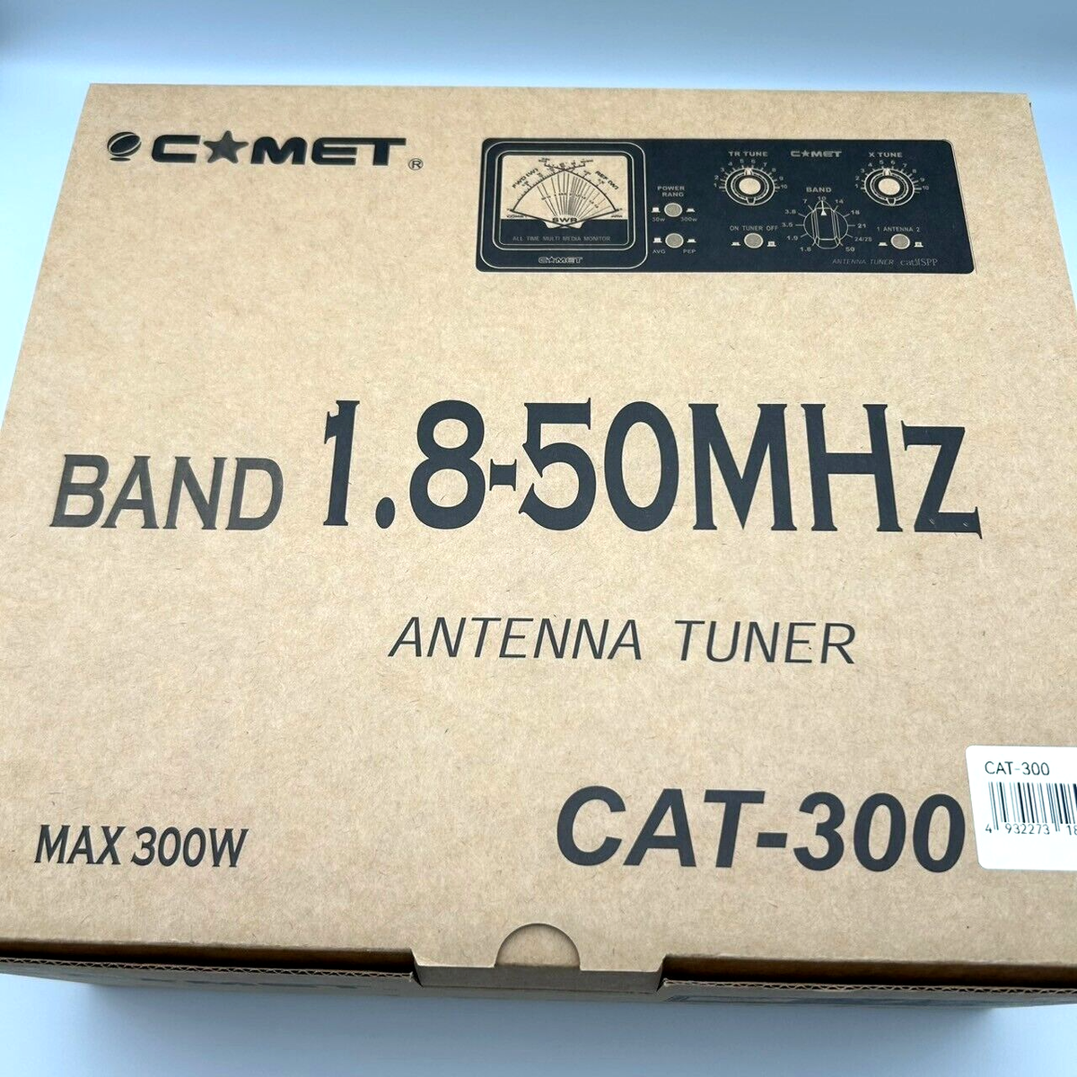 COMET CAT-300 1.8-50MHz 300W Antenna Tuner Operation COMET CAT-300 1.8-50MHz 300W Antenna Tuner Operation