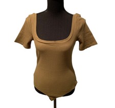 N:philanthropy Langley Bodysuit in Olive Large NWT
