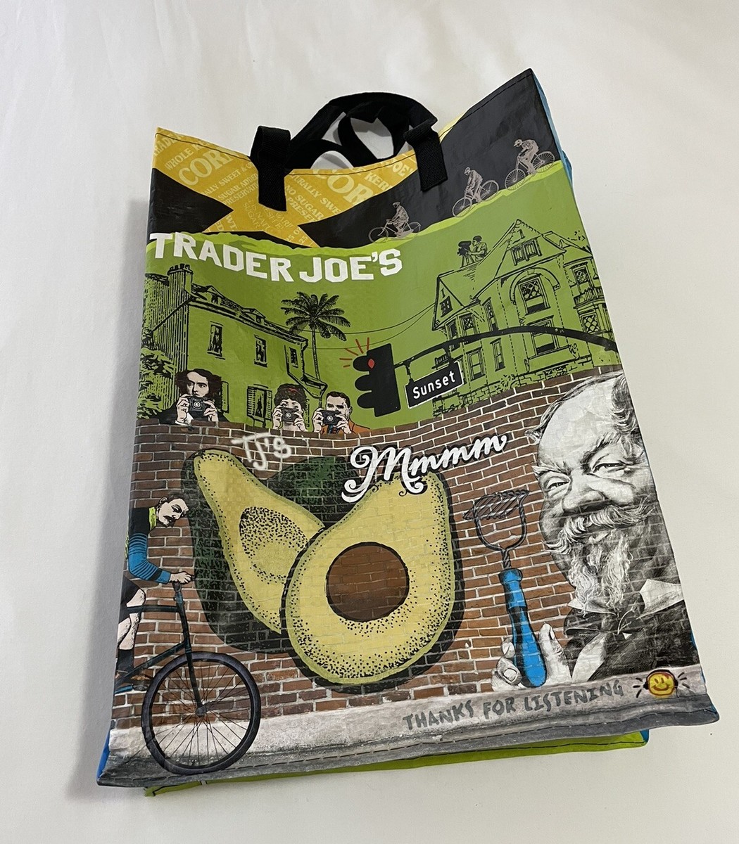 NEW Trader Joe's Santa Monica/Los Angeles Reusable Grocery Bag | eBay