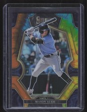2023 Panini Select Mason Auer #115 Premier Level Tie Dye Prizm /25 Tampa Bay