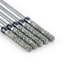 JMU Dental Diamond Burs Round End Cylinder FG(881-012/14/16M/SC) 5Pcs-50Pcs