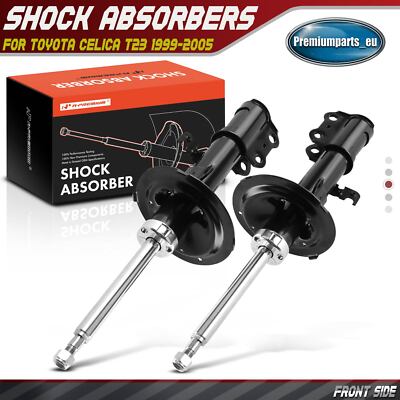 2x Shock Absorbers Front for Toyota Celica T23 1999-2005 334278 334277 ...