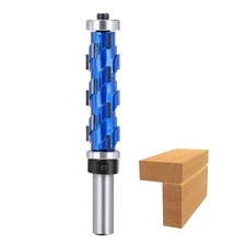 Flush Trim Router Bit 1/2 Shank Double Bearing Spiral Flush Trim for Wood Panels