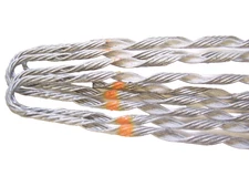 Galvanized Steel Preformed Tree Grip / Dead End, 3/8" (1 pc). PLP Brand, USA