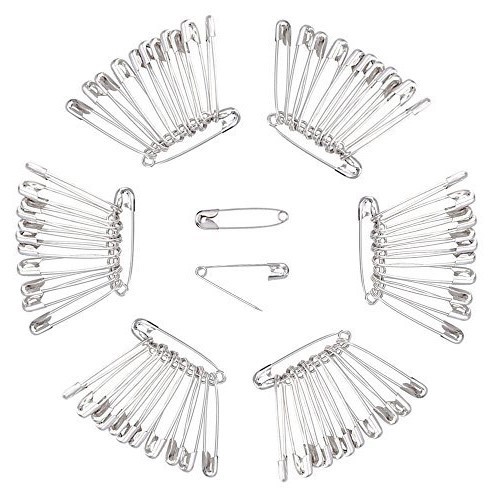 Safety Pins Lot of 1000 Crafting Sewing Diaper Office Quality Silver Pins - Bild 5 von 6