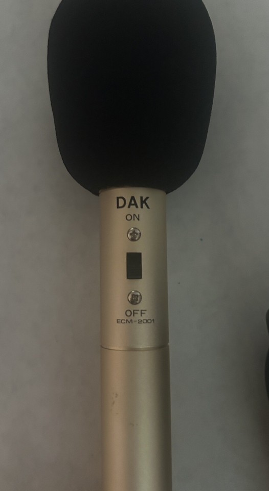 DAK ECM2001 Vintage Electret Condenser Microphone New eBay