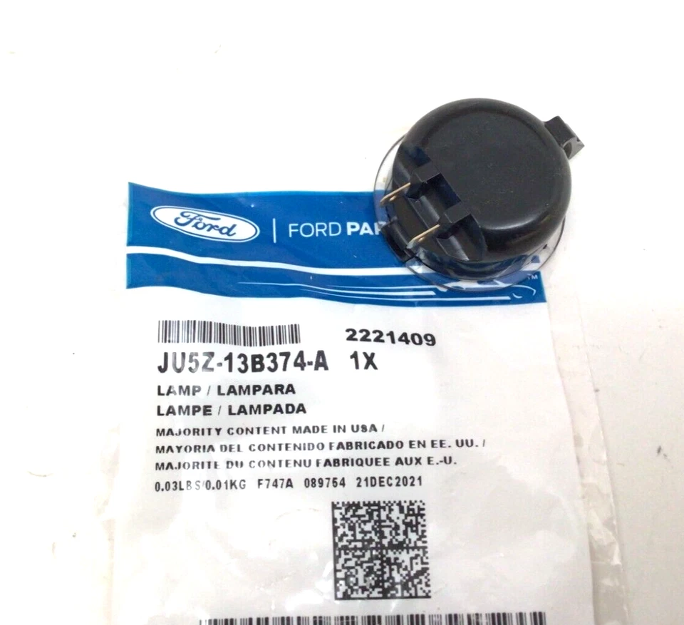 Lámpara de charco de luz y bombilla izquierda o derecha Ford Lincoln para espejo retrovisor lateral OEM Foto 3 de 4