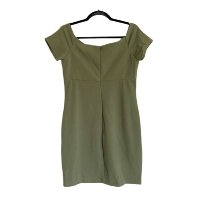 Jump Apparel Olive Green Short Sleeve Sheath Dress Juniors Size 13/14 NEW |  eBay