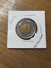 🟧2009 BOTSWANA REPUBLIC 25 THEBE🟧LAST YEAR BOTSWANA COAT OF ARMS🟧