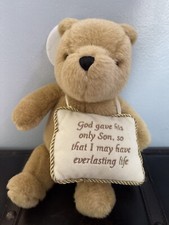 Vintage GUND Disney Classic 14 Winnie the Pooh Sits Stuffed Plush Teddy Bear