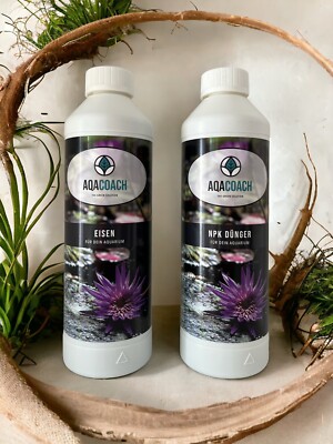 SPARPAKET je 1 Liter Eisen und NPK Aquarium Eisendnger Aquariendnger  Dnger | eBay.de
