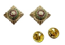 Officers Rank Pips Bath Stars Tria Juncta In Uno Genuine British Military Asst