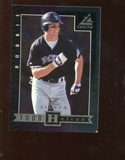 1998 Zenith Z-Silver Z SILVER #89 Todd Helton Colorado Rockies