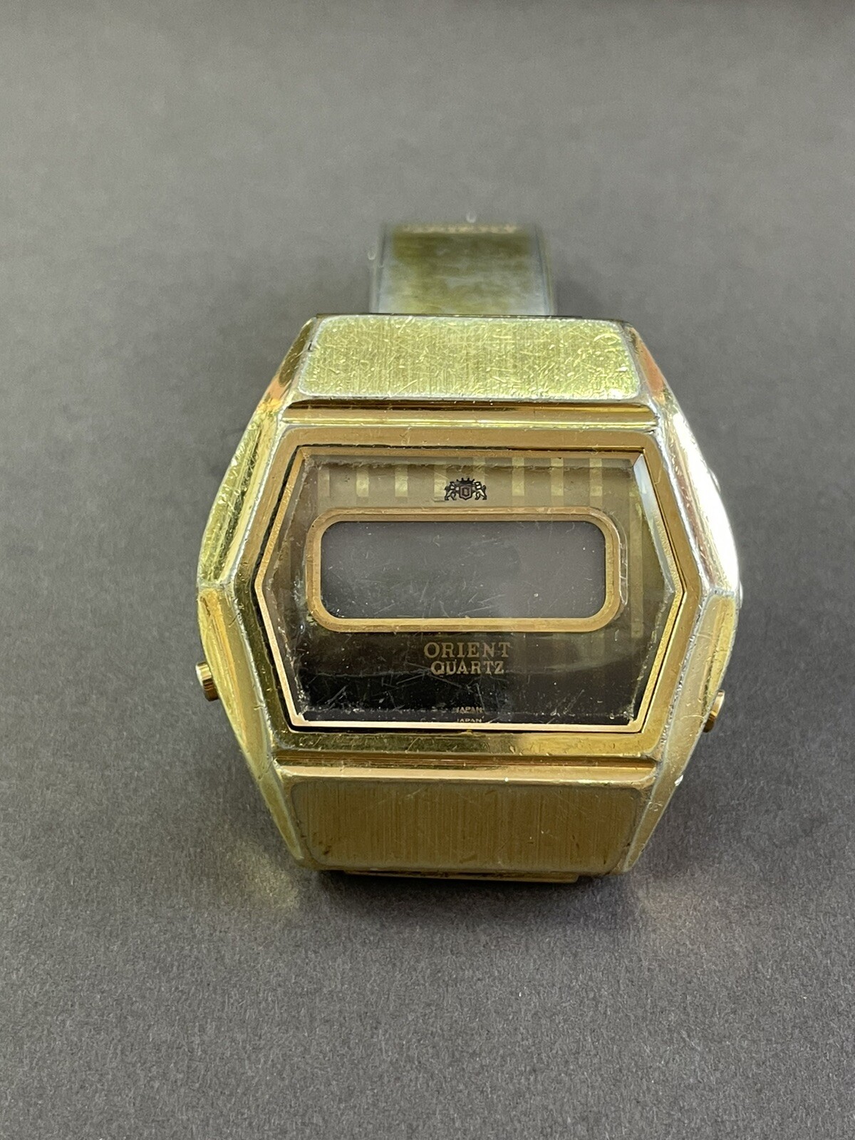 watch Parts R26 Digital Vintage ORIENT Repair Men's  Quartz CS G641410-40 Gold P - vintagewatches.pk