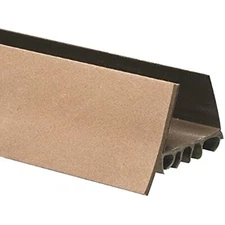 Frost King Thermoplastic Door Bottoms, 1-3/4"x36" Long, Brown, Slide-on Door