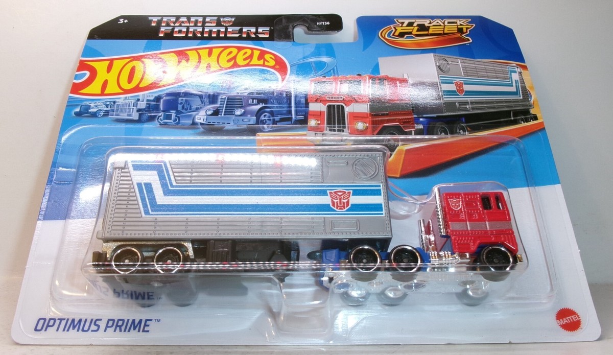 IN STOCK! Transformers Hot Wheels Optimus Prime Truck 1:64 Scale Die - Foto 11