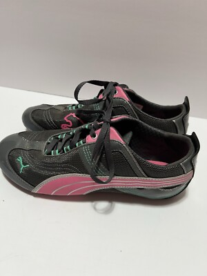 Puma Women’s Eco Ortholite Sport Athletic Sneaker Size Pink Green