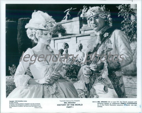 1981 Actors Mel Brooks And Pamela Stephenson Original News Service 1981-actors-mel-brooks-and-pamela-stephenson-original-news-service