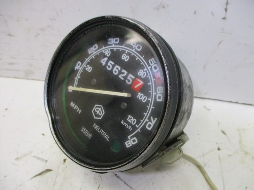 79 80 VESPA PIAGGIO P200E P 200 E GAUGE SPEEDO SPEEDOMETER ODOMETER SPEEDO OEM - Picture 19 of 20