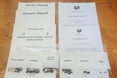 Sansui SE-8 rebuild restoration recap service kit fix repair filter capacitor