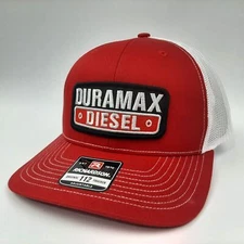 Duramax Diesel Embroidered Patch Richardson 112 Trucker Cap Hat Mesh Snapback