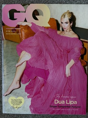 GQ UK British magazine 2020 June - Dua Lipa