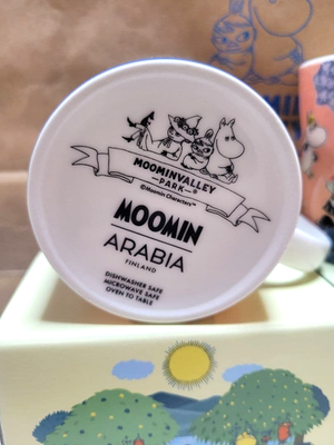 Moomin Arabia Mug Simple Joy 2026 Moominvalley Park Japan